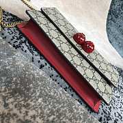 Gucci GG Supreme Mini Bag With Cherries 481291 Size 20 x 12 x 3.5 cm - 5