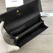 Chanel Wallet Black Size 19 cm - 5