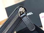 Chanel Boy Zippy Wallet Black 19 cm - 6