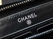 Chanel Boy Zippy Wallet Black 19 cm - 2