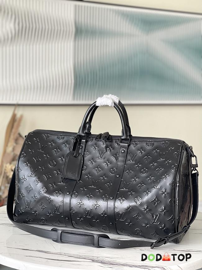 Louis Vuitton LV Keepall Bandoulière Black M57963 Size 50 x 29 x 23 cm - 1