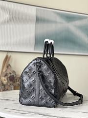 Louis Vuitton LV Keepall Bandoulière Black M57963 Size 50 x 29 x 23 cm - 4