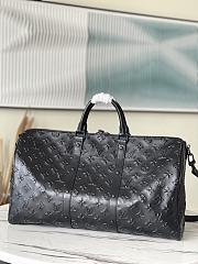 Louis Vuitton LV Keepall Bandoulière Black M57963 Size 50 x 29 x 23 cm - 6