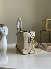 Louis Vuitton Bag LV Virgil Abloh Locky BB Bag White M56319 Size 20×8×14 cm - 2