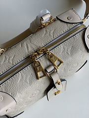 Louis Vuitton Bag LV Virgil Abloh Locky BB Bag White M56319 Size 20×8×14 cm - 5