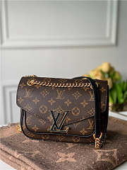 Louis Vuitton LV Monogram Canvas Passy Handbag M45592 Size 23x16x10 cm - 1