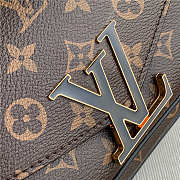Louis Vuitton LV Monogram Canvas Passy Handbag M45592 Size 23x16x10 cm - 6