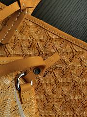 Goyard Shopping 30 Zipper Yellow Bag - 4