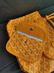 Goyard Shopping 30 Zipper Yellow Bag - 3