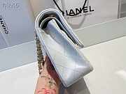 Chanel Classic Flap Bag Lambskin Gold Chain and Hardware White 25cm - 3