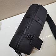 Louis Vuitton Black Leather City keepall M57082 Size 17 x 27 x 13cm - 2