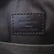 Louis Vuitton Black Leather City keepall M57082 Size 17 x 27 x 13cm - 4