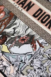 Dior Large Book Tote Multicolor La Force Embroidery M1286 41.5x35x18 cm - 2