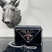 Prada Messenger Bag Black Size 9.5 x 3.5 x 17 cm - 1