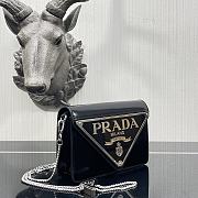Prada Messenger Bag Black Size 9.5 x 3.5 x 17 cm - 3