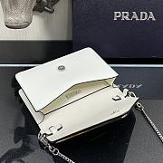 Prada Messenger Bag White Size 9.5 x 3.5 x 17 cm - 5