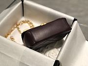 Chanel Retro Gold Coin Chain Flap Bag Red Size 14 x 17.5 x 6 cm - 4