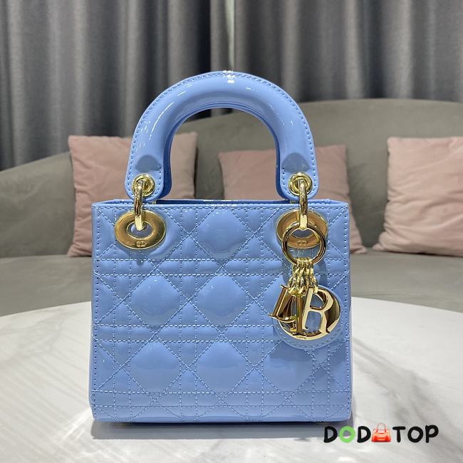 Dior Lady Mini Original Blue Size 17 cm - 1