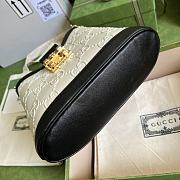 Gucci Small GG Shoulder Bag White Size 25 x 21 x 9 cm - 5