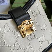 Gucci Small GG Shoulder Bag White Size 25 x 21 x 9 cm - 3