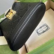 Gucci Small GG Shoulder Bag Black Size 25 x 21 x 9 cm - 6