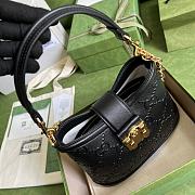 Gucci Small GG Shoulder Bag Black Size 25 x 21 x 9 cm - 5