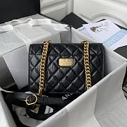 Chanel Flap Bag Black Size 17 x 25 x 8 cm - 3