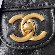 Chanel Flap Bag Black Size 17 x 25 x 8 cm - 5