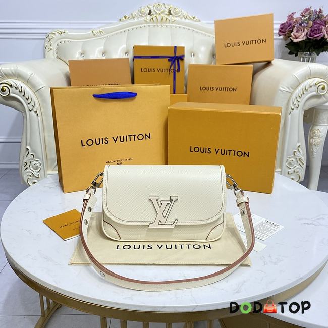 Louis Vuitton LV Shoulder Bag White Size 24.5 x 15.5 x 9 cm - 1