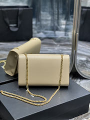 YSL Kate Chain Bag Beige 354119 Size 24 x 14.5 x 5 cm - 3