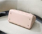 Lady Dior Handle Bag Pink Size 24 cm - 2