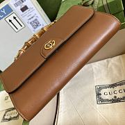 Gucci Chain Bag Brown Size 26 cm - 3
