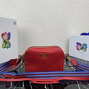 Prada Shoulder Bag Red 1BH082 Size 22 x 15 x 9 cm - 1