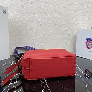 Prada Shoulder Bag Red 1BH082 Size 22 x 15 x 9 cm - 4