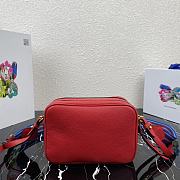Prada Shoulder Bag Red 1BH082 Size 22 x 15 x 9 cm - 5