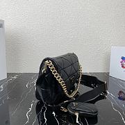 Prada Shoulder Bag Black 1BD291 Size 28 x 18 x 7.5 cm - 5