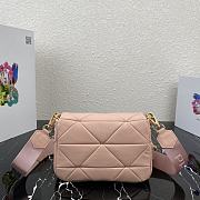 Prada Shoulder Bag Pink 1BD292 Size 21 x 16 x 7 cm - 6