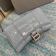Balenciaga Crocodile Chain Bag Size 19 x 12 x 5 cm - 4