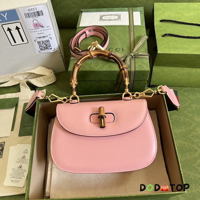 Gucci Handbag Pink Size 21 x 15 x 7 cm - 1