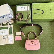 Gucci Handbag Pink Size 21 x 15 x 7 cm - 2
