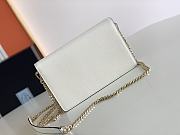 Prada Shoulder Bag White Size 21.5x14x4 cm - 6