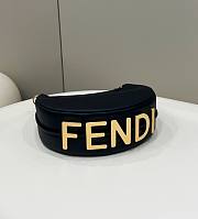 Fendi Fendigraphy leather bag Black Size 29 x 24.5 x 10 cm - 1