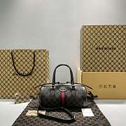 Gucci x Balenciaga Bucket Bag Black 2295 Size 24.4 x 11.9 x 11.9 cm - 1