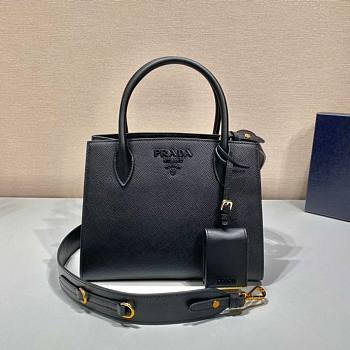 Prada Shoulder Bag Black Size 26 x 20 x 15 cm