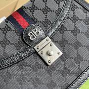 Balenciaga x Gucci Handbag Black Size 25 x 17.5 x 7 cm - 2