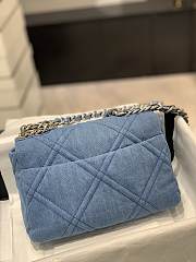 Chanel Denim Flap Bag Size 26 cm - 3