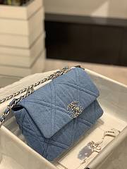 Chanel Denim Flap Bag Size 26 cm - 6