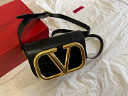 Valentino ️New Organ Bag Black Small 950850 Size 18x7.5x12.5 cm - 1