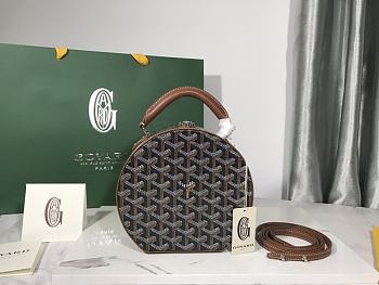 Goyard Box Bag Size 18 x 16.5 x 7 cm