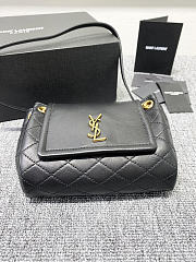 YSL Shoulder Bag Black Size 18 x 13 x 6 cm - 4